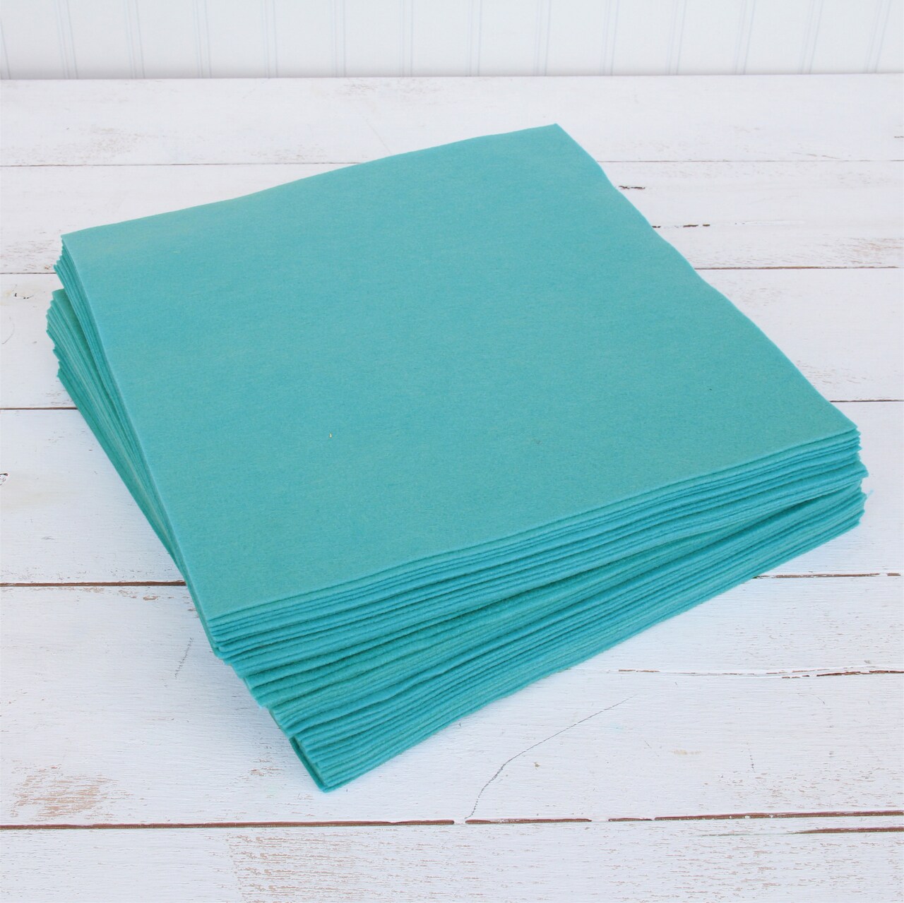 Threadart Premium Felt Sheets - 10 Pack & 50 Pack - 12" x 12" | Soft Wool-Like Feel | 1.2mm Thick for DIY Crafts, Sewing, Crafting Projects | Compatible with Cricut Maker